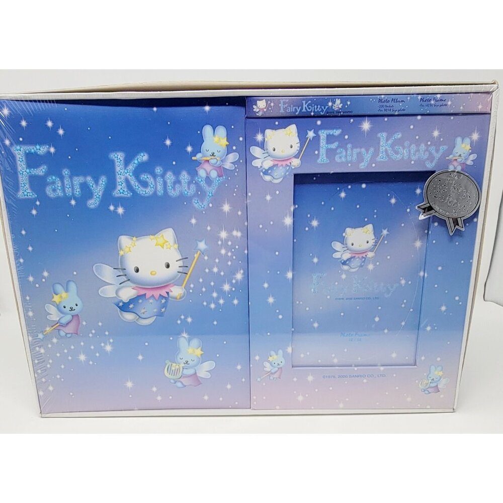 RARE Hello Kitty FAIRY KITTY Sanrio Photo Album & Photo Frame circa 2000
